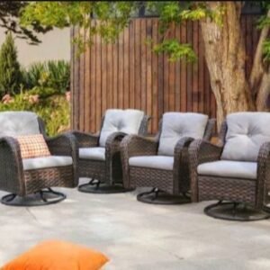 Outdoor Living with Premium Patio Chair set